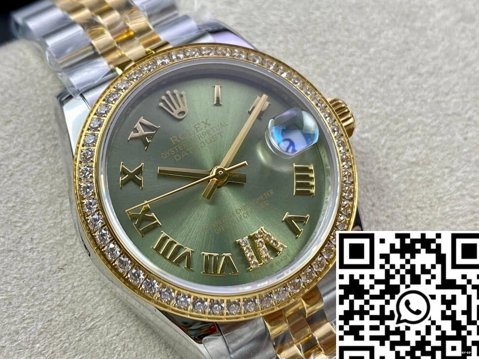 Gold EW Rolex 31MM Datejust M278383RBR-0016 Yellow Factory 0322